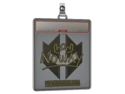Sticker Slab | noway (Gold) | Copenhagen 2024