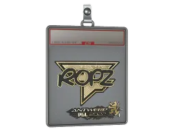 Sticker Slab | ropz (Gold) | Antwerp 2022