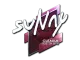 Sticker | suNny | Boston 2018 CS2 skin
