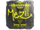 Sticker | mezii (Foil, Champion) | Austin 2025