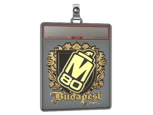 Sticker Slab | M80 (Gold) | Budapest 2025