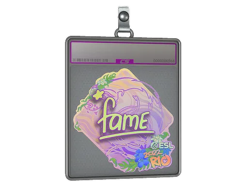 Sticker Slab | fame (Holo) | Rio 2022