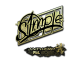 Sticker | s1mple (Gold) | Antwerp 2022