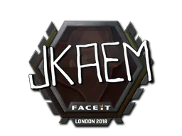 Sticker | jkaem | London 2018 CS2 skin