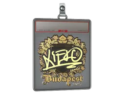 Sticker Slab | xiELO (Gold) | Budapest 2025