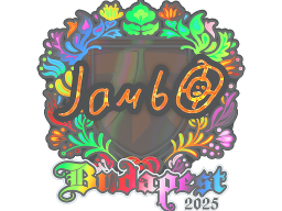 Sticker | jambo (Holo) | Budapest 2025