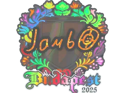 Sticker | jambo (Holo) | Budapest 2025