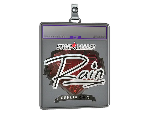 Sticker Slab | rain (Foil) | Berlin 2019