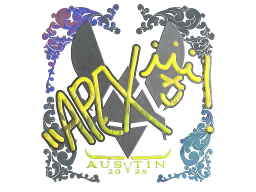 Sticker | apEX (Holo) | Austin 2025