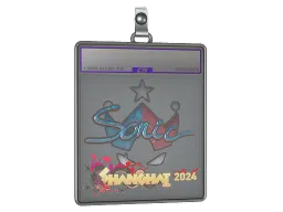 Sticker Slab | Sonic (Glitter) | Shanghai 2024