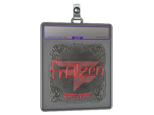 Sticker Slab | frozen (Foil) | Austin 2025