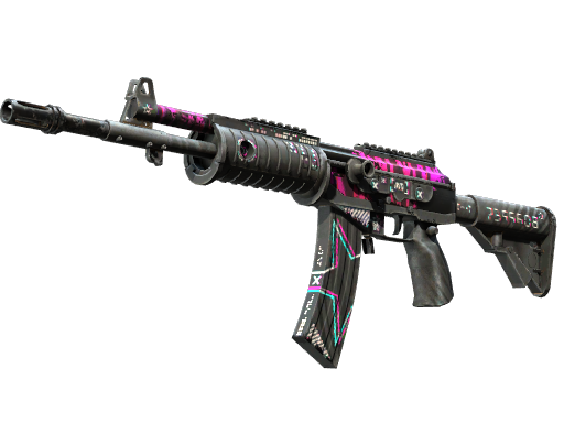 StatTrak™ Galil AR | Chromatic Aberration (Battle-Scarred)