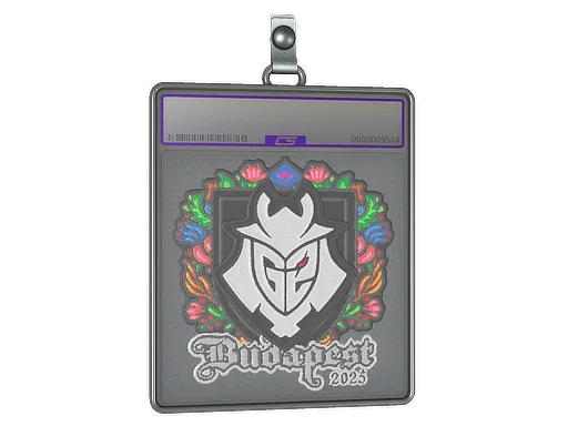 Sticker Slab | G2 esports (Embroidered) | Budapest 2025