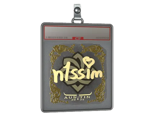 Sticker Slab | n1ssim (Gold) | Austin 2025
