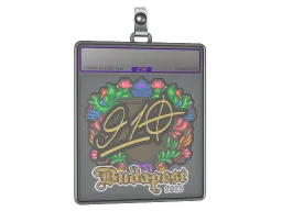 Sticker Slab | 910 (Embroidered) | Budapest 2025