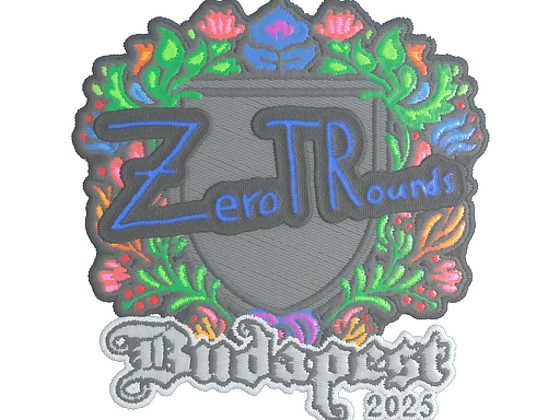 Sticker | ztr (Embroidered) | Budapest 2025
