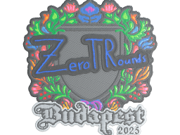 Sticker | ztr (Embroidered) | Budapest 2025