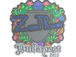 Sticker | ztr (Embroidered) | Budapest 2025