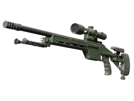 SSG 08 | Green Ceramic (Battle-Scarred)