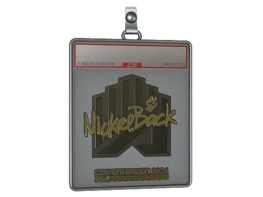 Sticker Slab | NickelBack (Gold) | Copenhagen 2024