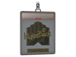 Sticker Slab | NickelBack (Gold) | Copenhagen 2024