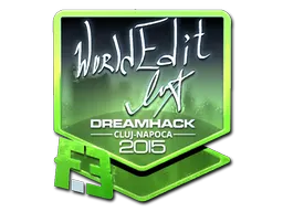 Sticker | WorldEdit (Foil) | Cluj-Napoca 2015