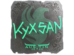 Sticker | kyxsan (Foil) | Austin 2025