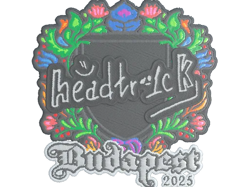 Sticker | headtr1ck (Embroidered) | Budapest 2025