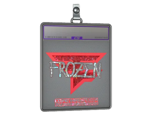 Sticker Slab | frozen (Glitter) | Copenhagen 2024