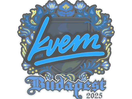 Sticker | Kvem | Budapest 2025