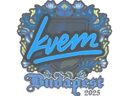 Sticker | Kvem | Budapest 2025