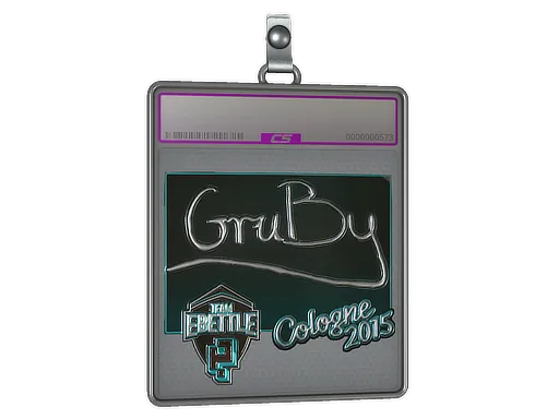Sticker Slab | GruBy (Foil) | Cologne 2015