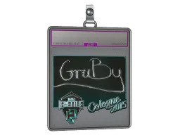 Sticker Slab | GruBy (Foil) | Cologne 2015
