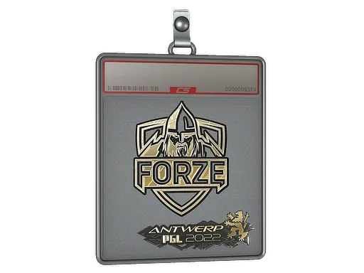 Sticker Slab | forZe eSports (Gold) | Antwerp 2022