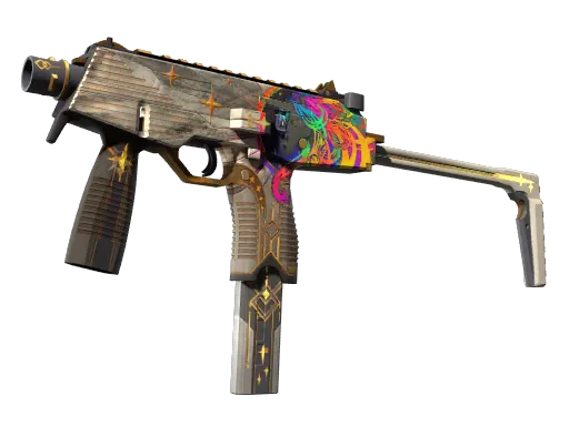 MP9 | Starlight Protector (Well-Worn)