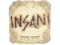 Sticker | insani | Austin 2025