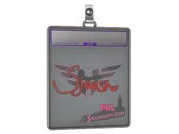 Sticker Slab | sjuush (Holo) | Stockholm 2021