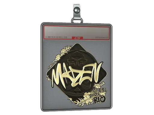 Sticker Slab | maden (Gold) | Rio 2022