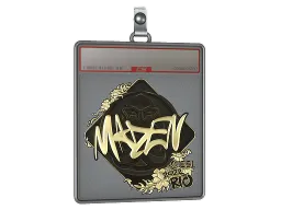 Sticker Slab | maden (Gold) | Rio 2022