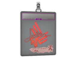 Sticker Slab | juanflatroo (Holo) | Antwerp 2022