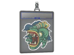 Sticker Slab | Baby Fire Serpent