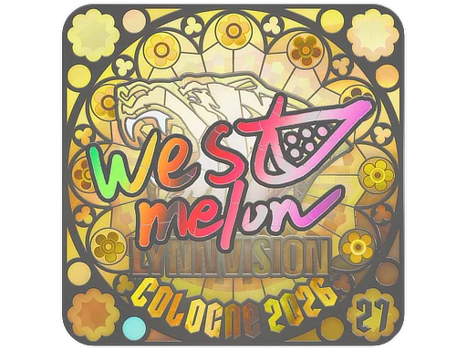 Sticker | westmelon (Holo, Ranked) | Cologne 2026