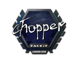 Sticker | chopper | London 2018