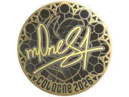 Sticker | m0NESY (Gold) | Cologne 2026