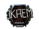 Sticker | jkaem (Foil) | London 2018