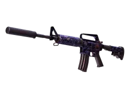 StatTrak™ M4A1-S | Black Lotus (Battle-Scarred)