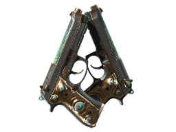 Dual Berettas | Angel Eyes (Battle-Scarred)