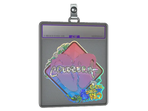 Sticker Slab | coldzera (Glitter) | Rio 2022
