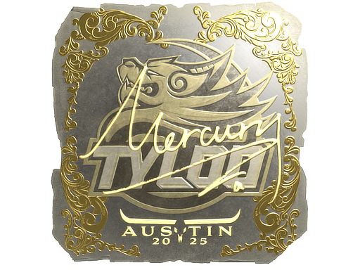 Sticker | Mercury (Gold) | Austin 2025