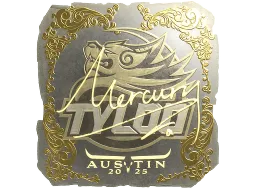 Sticker | Mercury (Gold) | Austin 2025